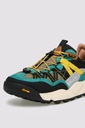 Flower Mountain skór Iwano 2 Suede/Nylon Black-Dark Gray-Petrol