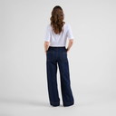 Dedicated buxur Workwear Pants Vara Denim Dark blue