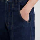 Dedicated buxur Workwear Pants Vara Denim Dark blue