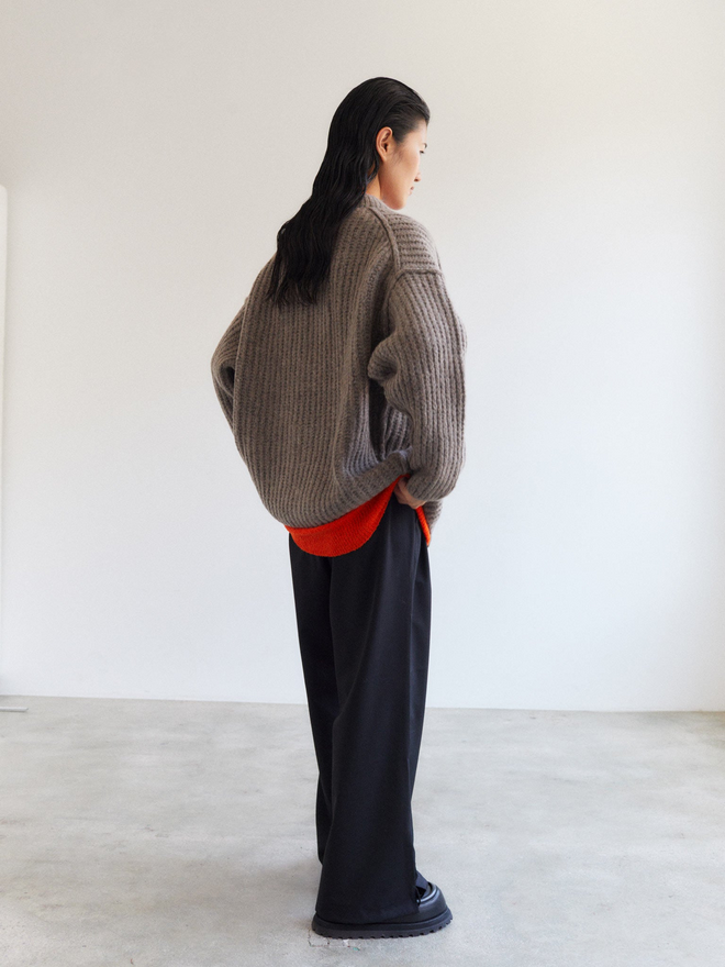RUS Peysa Nui Taupe grey