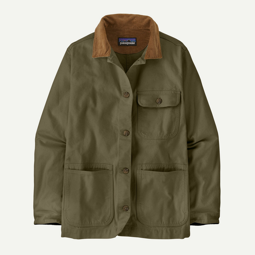 Patagonia jakki Point Reyes Coat canvas BGreen