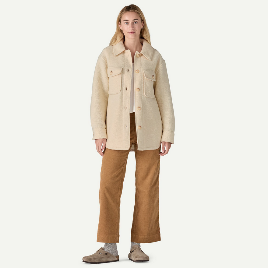 Patagonia jakki Retro pile Shacket Natural