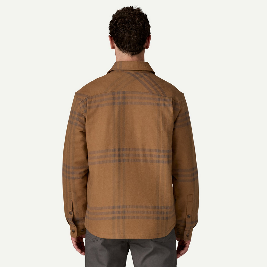 Patagonia skyrta Insulated Fjord Flannel shirt Deer brown
