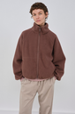 Embassy of Bricks and Logs Cali fleece jacket French toast