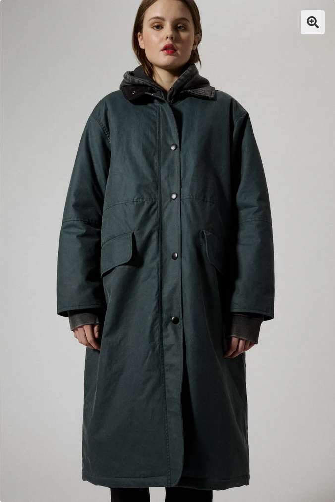 BRIXTOL kápa Joan Jet zip Blue/grey