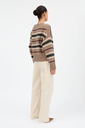 SKALL peysa Cannes jumper Light brown/grey