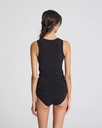 GAI-LISVA Toppur Alberta S'less Wool Top Black