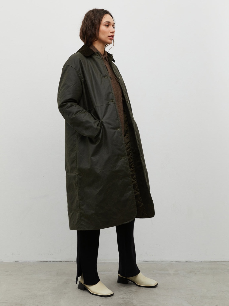 BRIXTOL Kápa Joan Jett Padded Olive