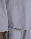 Baserange Skyrta Gren Overshirt Prun Grey