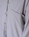Baserange Skyrta Gren Overshirt Prun Grey