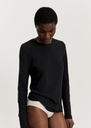 AIAYU BOLUR Gentle Long Sleeve BLACK
