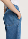 AIAYU stuttbuxur Carlo Denim Shorts CLEAR BLUE
