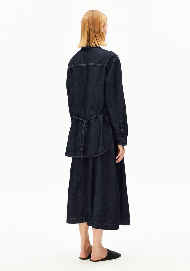 ARMEDANGELS skyrta Loose denim blouse Rinse