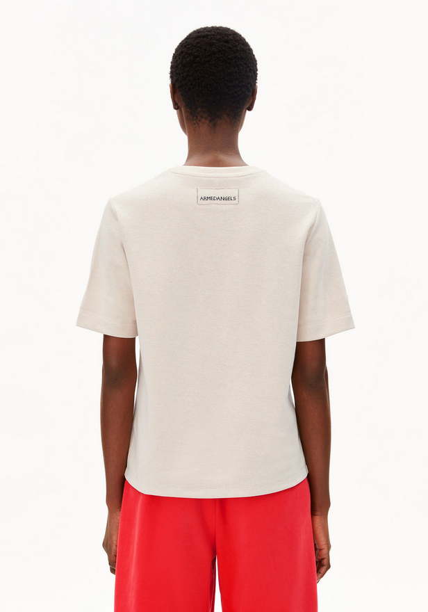 ARMEDANGELS BOLUR Un-wasted T-shirt Cinnamon dust