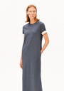 ARMEDANGELS kjóll Un-wasted Dress Steel melange