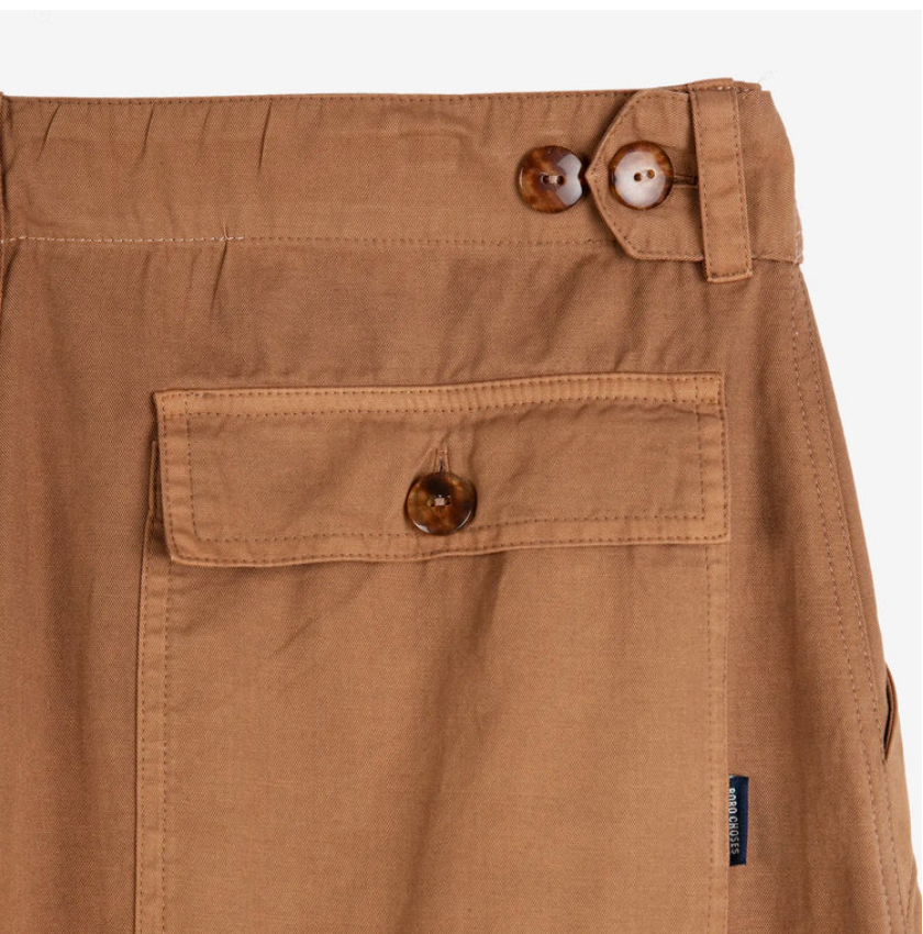 BOBO CHOSES buxur Paper touch coccon pants Brown