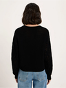 Lanius peysa Lochstrick Pullover Onyx