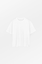 SKALL bolur Andy Oversize tee Optic white