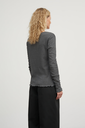 SKALL toppur Edie cardigan Dark grey mela