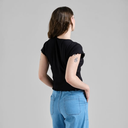 Dedicated Toppur Rib Top Ven Black