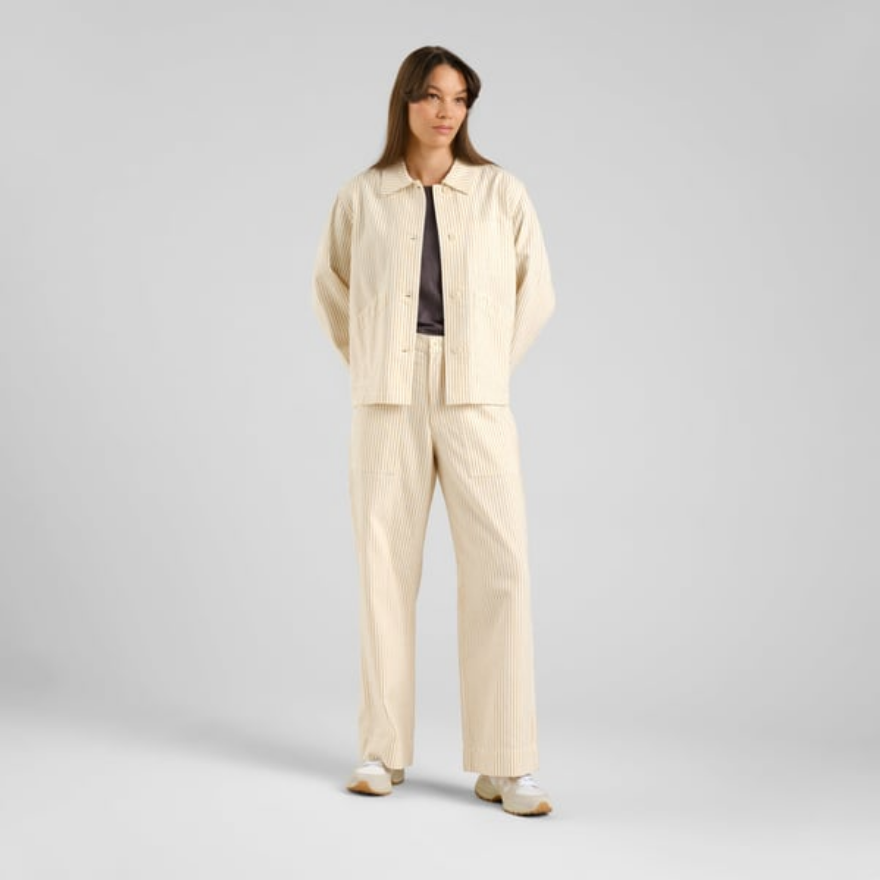 Dedicated jakki Jacket Stiby Stripe Yellow