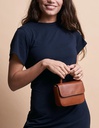 O MY BAG Nano Bag - Cognac Classic Leather