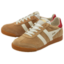 Gola - Women Elan Caramel/Off White/Deep Red