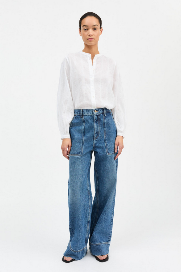 SKALL skyrta Vita shirt Optic white