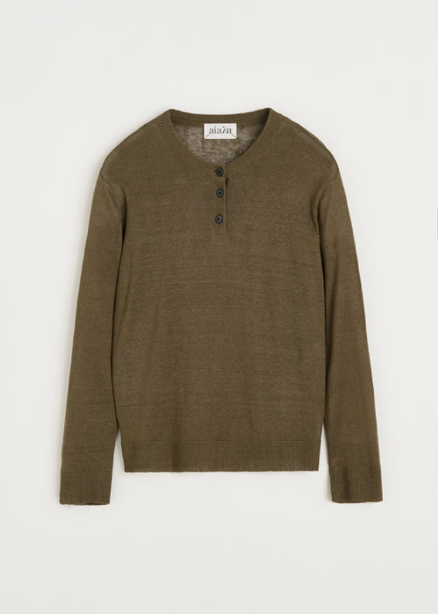 AIAYU Peysa Kanika Green Wood