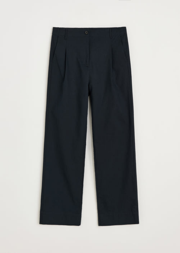 AIAYU buxur Billy Pant Zip Black Navy