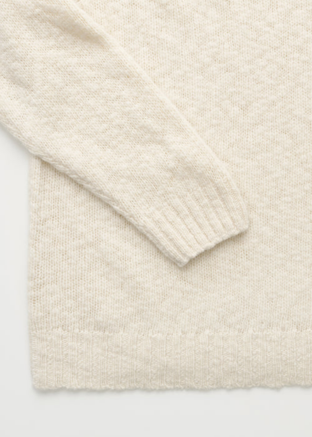 AIAYU Peysa Toba Pure Ecru