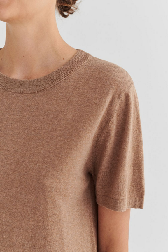 FUB toppur Classic Tee Camel Melange