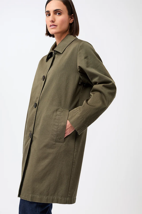 LANGERCHEN Coat Blain Stone moss