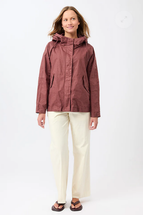 LANGERCHEN Jacket  Theba Rubywood