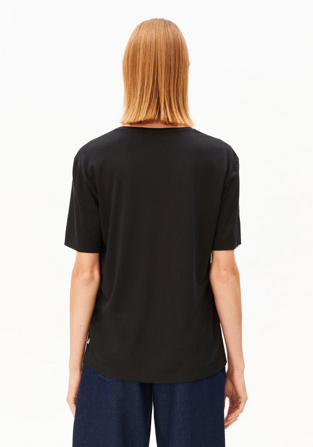 ARMEDANGELS bolur V-neck T shirt Black