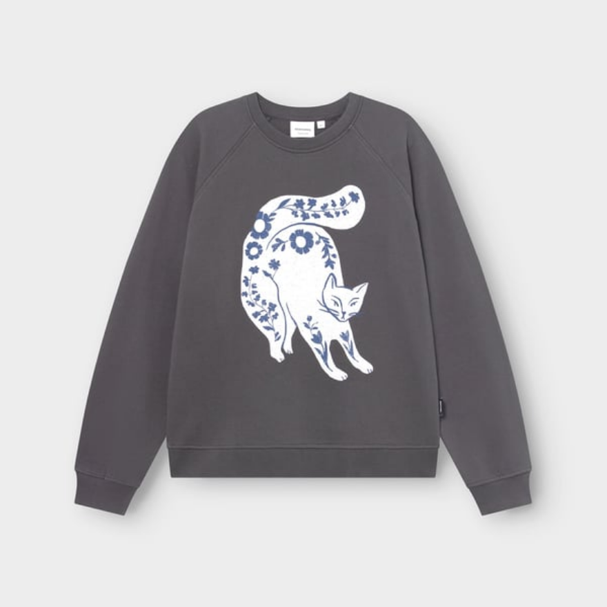 DEDICATED peysa Ystad Flower Cat