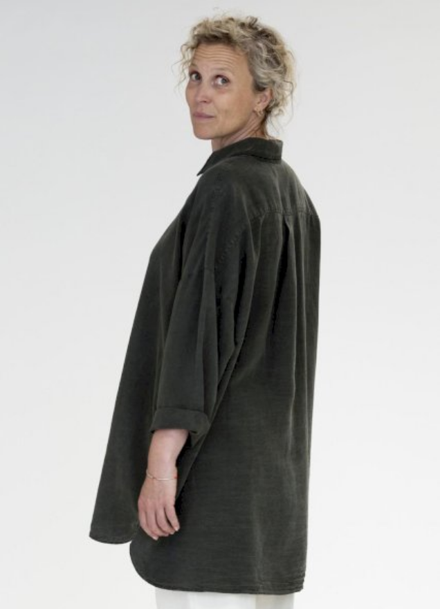 Muse Wear skyrta Elinor shirt Army