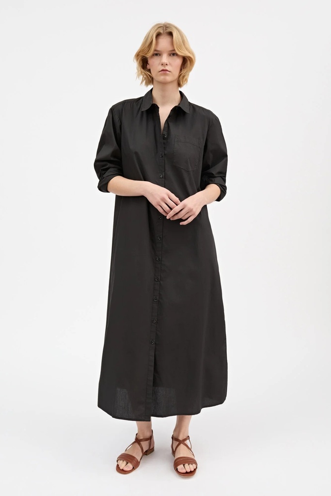 SKALL kjóll Leigh shirtdress Black
