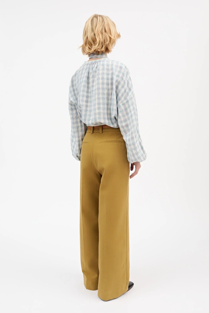 SKALL skyrta Cilla shirt Purple/blue check