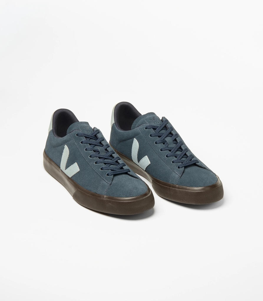 VEJA skór CAMPO Suede Nautico Steel