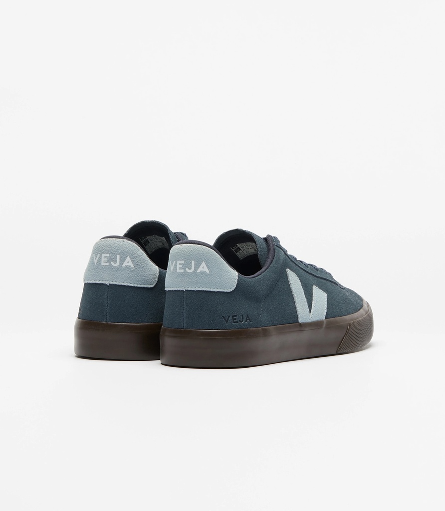 VEJA skór CAMPO Suede Nautico Steel