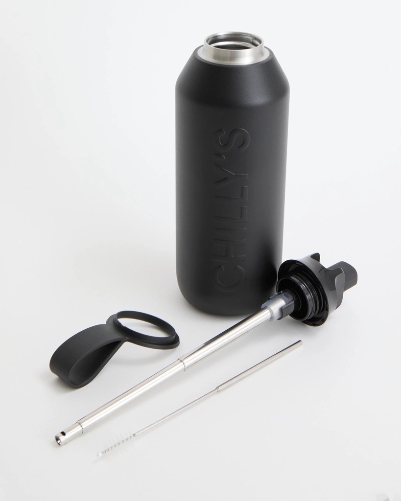 Chilly's S3 Sport Flip Bottle Onyx 500ml