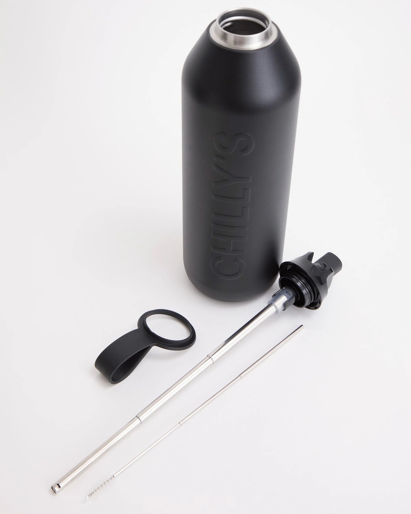 Chilly's S3 Sport Flip Bottle Onyx 1000ml