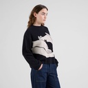 Dedicated Peysa Sweater Limhamn Kittens Black