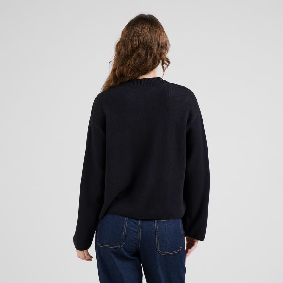Dedicated Peysa Sweater Limhamn Kittens Black