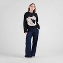 Dedicated Peysa Sweater Limhamn Kittens Black