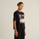 Dedicated bolur Vadstena Painted Swans Black