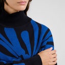 Dedicated kjóll Dress Nikkala Big Flower Blue Limoges