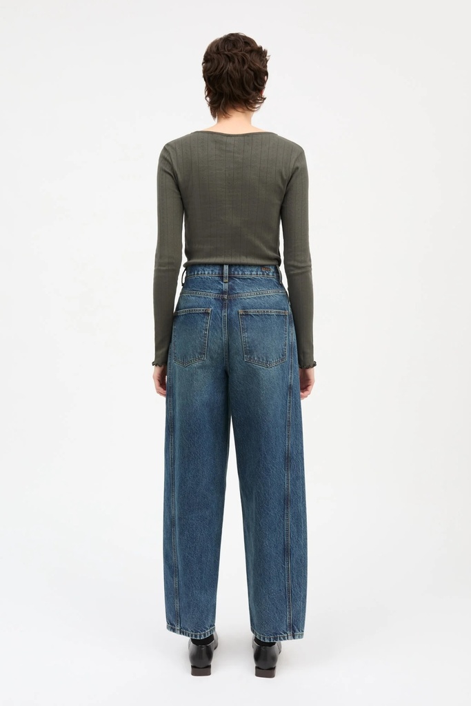 SKALL Edie blouse Dark green