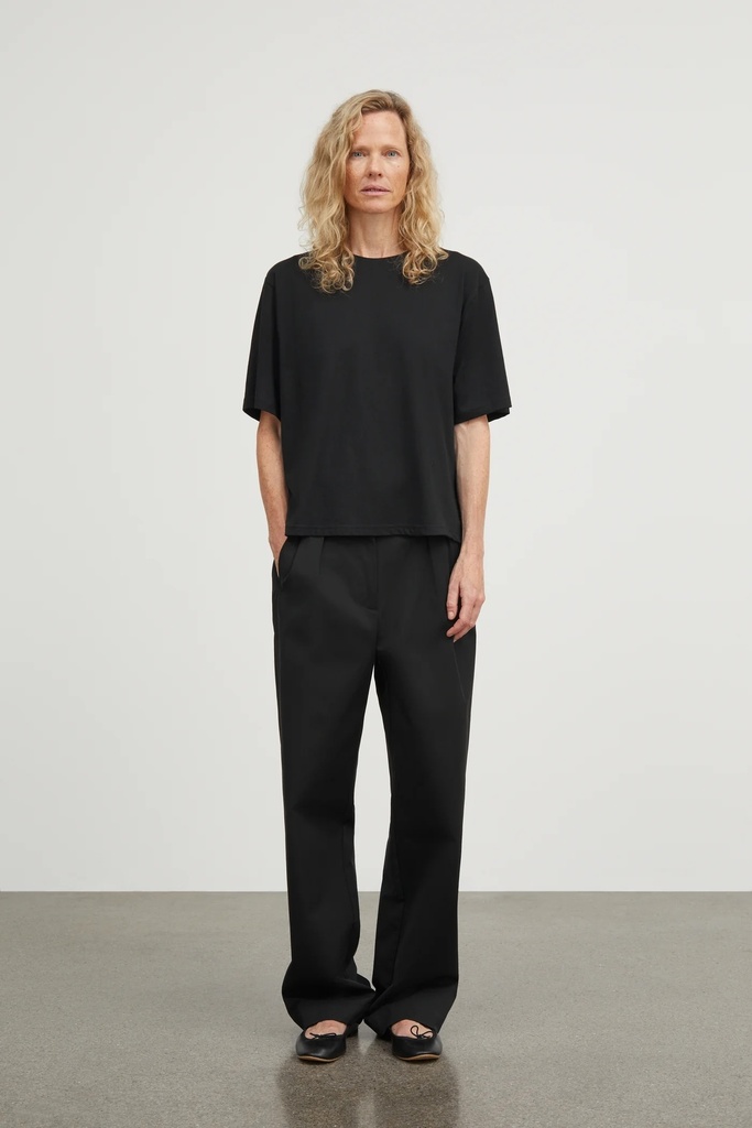 SKALL bolur Andy Oversize tee Black
